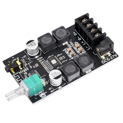 Bluetooth Wireless Stereo Audio Amplifier for Home Music Playback compact TPA3116D2 board with Bluetooth 5.0, volume knob and speaker terminals
