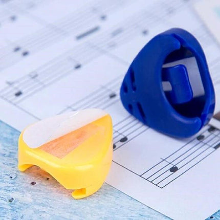 A storage box for keeping guitar picks organized in daily practice - compact heart and triangle pick cases for pocket or case
