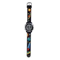 Children's Cartoon Universe LED Waterproof Electronic Watch - JNEW A380-86294