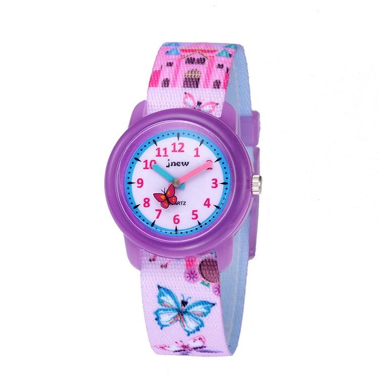 Kids' Cartoon Waterproof Quartz Watch - JNEW A369-86366