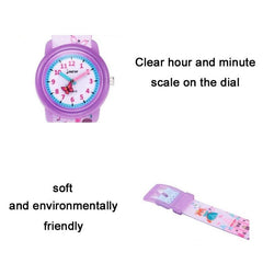 Kids' Cartoon Waterproof Quartz Watch - JNEW A369-86366