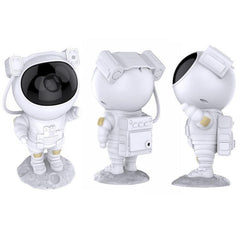 Astronaut-Themed 3W Starry Sky Laser Projector Night Light with USB Power