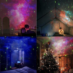 Astronaut-Themed 3W Starry Sky Laser Projector Night Light with USB Power