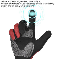 Boodun Breathable Long Finger Bike Gloves for Outdoor Sports and Activities