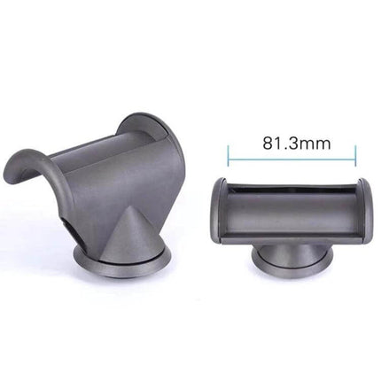 Gray Anti-Lifting Nozzle For Dyson Hair Dryer Accessory - gray anti-lift styling nozzle 81.3mm for smoother, faster drying and reduced frizz