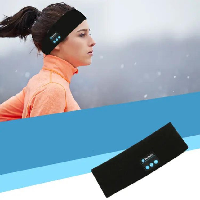 Bluetooth Headset Sport Headband Sweat Absorbent For Running | Syndmart