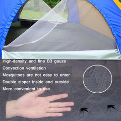 Automatic Quick-Setup Rainproof and Sun-Proof Camping Tent for Outdoor Beach Use