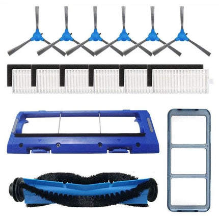 Eufy Robot Vacuum 15-Piece Cleaning Accessory Set replacement brushes filters and frames for routine maintenance