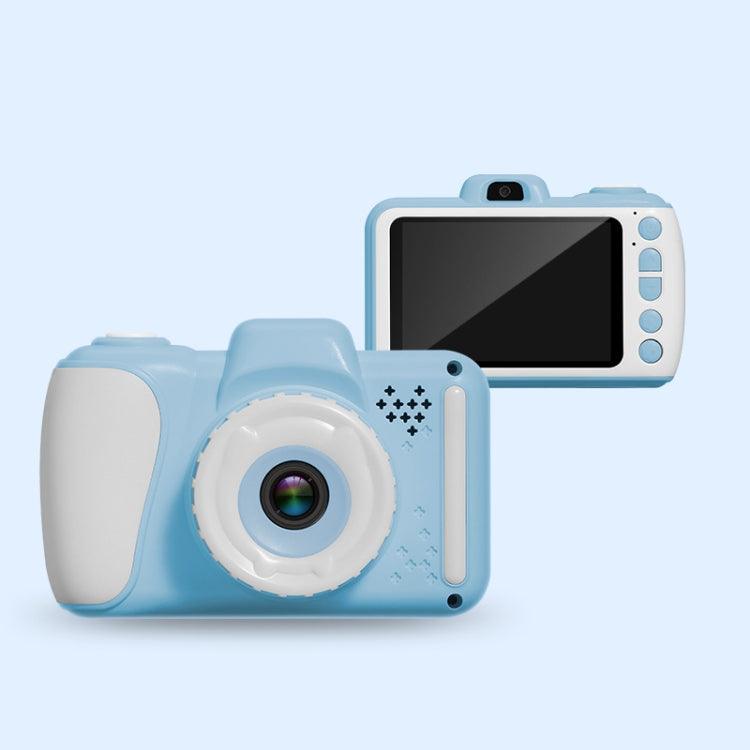 X38 3.5" 4K Smart Dual-Camera HD Digital Kids Photography Device with Auto Focus and Multiple Language Support Blue