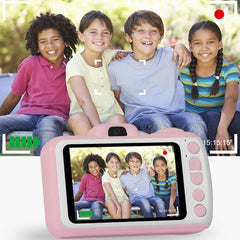 X38 3.5" 4K Smart Dual-Camera HD Digital Kids Photography Device with Auto Focus and Multiple Language Support