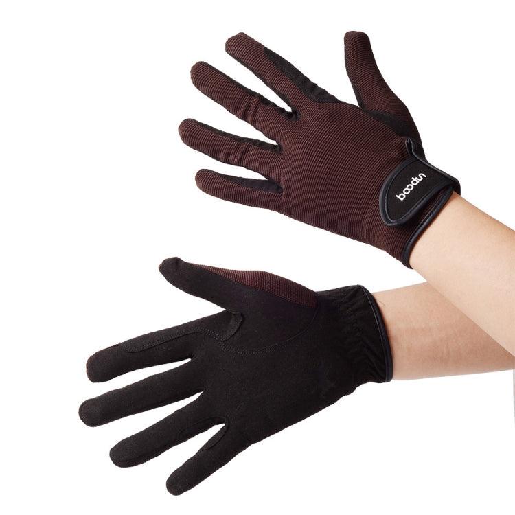 Boodun L281075C Equestrian Horse Riding Gloves - Durable Non-Slip Design for Enhanced Grip