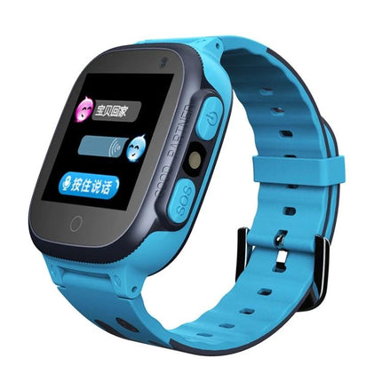 Essential Smart Watch for Children's Daily Safety Needs - blue kids GPS watch with SOS button, call and messaging features for parents