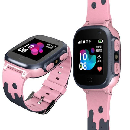 Essential Smart Watch for Children's Daily Safety Needs pink kids GPS smartwatch with SOS call messaging and tracking