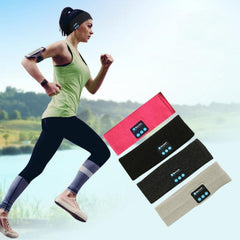 Bluetooth Sports Headband Hat with Binaural Stereo Sound and Call Function