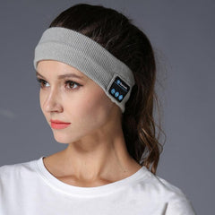 Bluetooth Sports Headband Hat with Binaural Stereo Sound and Call Function