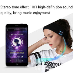 Bluetooth Sports Headband Hat with Binaural Stereo Sound and Call Function