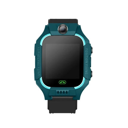 Children's Smart Watch for School Safety and Daily Monitoring - teal kids GPS watch with two-way call and camera