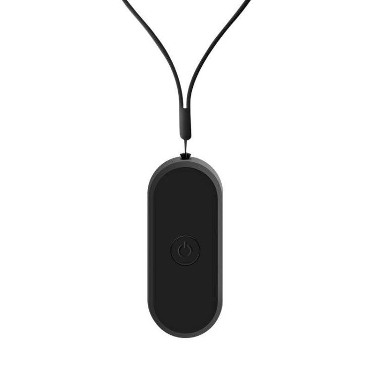 EP206 Hanging Neck Negative Ion Necklace Air Purifier, Black, White - Syndmart