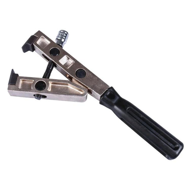 Essential Clamp Pliers for Daily Vehicle Maintenance - chrome molybdenum clamp pliers with black handle for removing dust jacket clamps and routine car upkeep