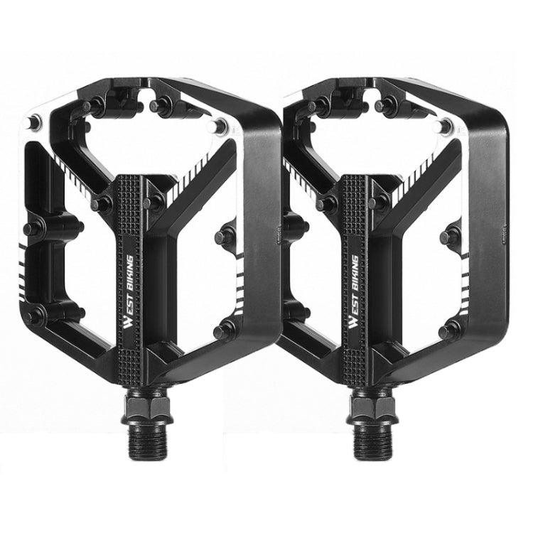 WEST BIKING Premium Aluminum Alloy & Steel Bicycle Pedals for Road and Mountain Bikes