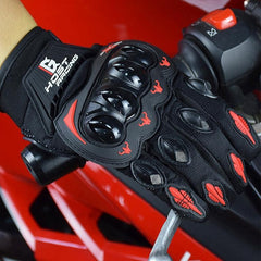 Gants de moto GHOST RACING GR-ST04 Gants tactiles anti-chute à doigts longs