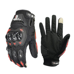 GHOST RACING GR-ST04 Touchscreen Motorcycle Gloves - Ultimate Protection and Comfort for Riders