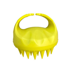 Silicone Scalp Massage Brush for Deep Cleaning and Foam Creation