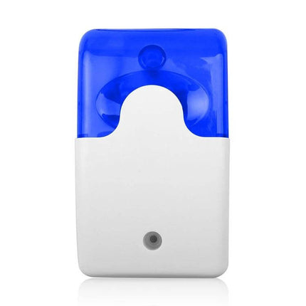 Emergency Alarm with Sound and Light for Industrial Settings - blue strobe and siren unit for warehouses, factories, hospitals