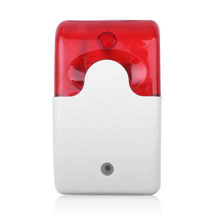 Emergency Alarm with Sound and Light for Industrial Settings - red strobe and siren unit for warehouses, factories, hospitals