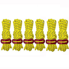 Luminous Multi-Function Wind Rope with Buckle for Camping Tents and Outdoor Use