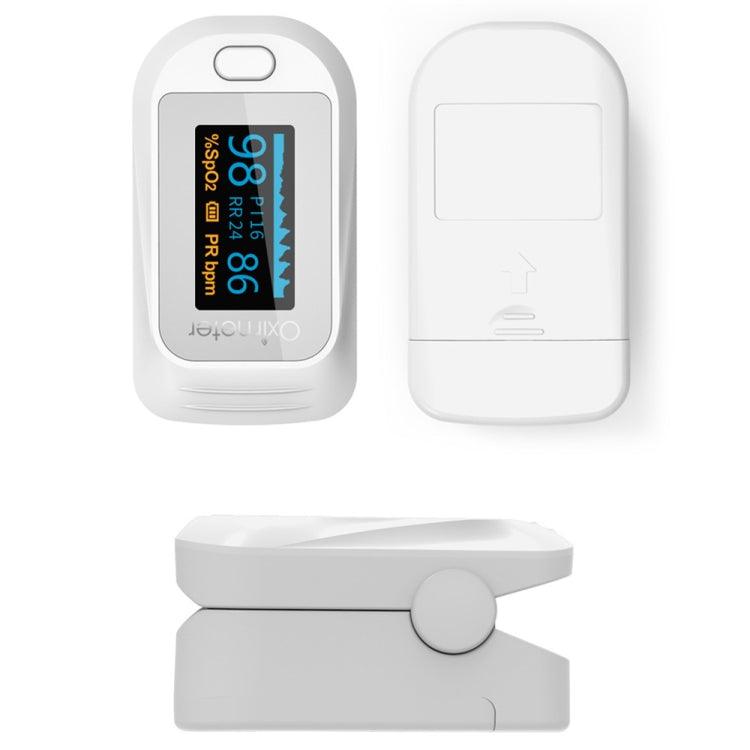 Finger-Type Blood Oxygen Monitor JZ-133R with OLED Display and Pulse Measurement