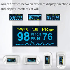 Finger-Type Blood Oxygen Monitor JZ-133R with OLED Display and Pulse Measurement