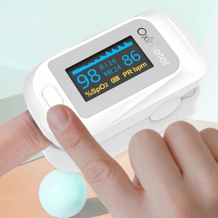 Finger-Type Blood Oxygen Monitor JZ-133R with OLED Display and Pulse Measurement