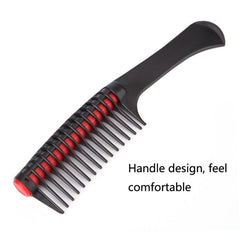 Dual-Pack Heart-Shaped Hair Dyeing and Styling Brushes with Smooth Comb Design for Effortless Hairdressing