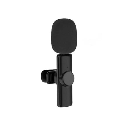 Lavalier Microphone for Everyday Mobile Video Recording – compact clip-on mic with foam windscreen for clear vlogging and interviews
