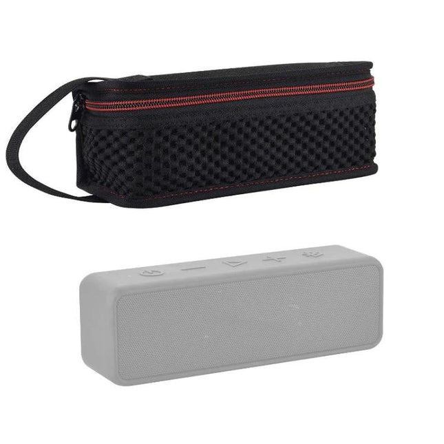 Anker SoundCore Neoprene Speaker Carry Bag For Travel black padded case with zipper and wrist strap protecting portable speaker
