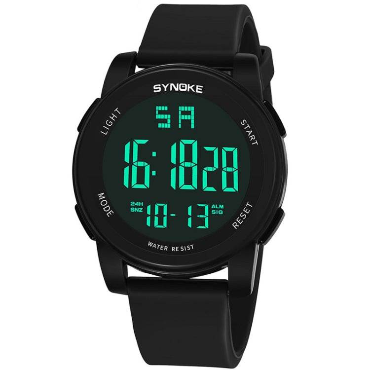 SYNOKE 9002 Men Outdoor Waterproof Sports Watch Army Green Black