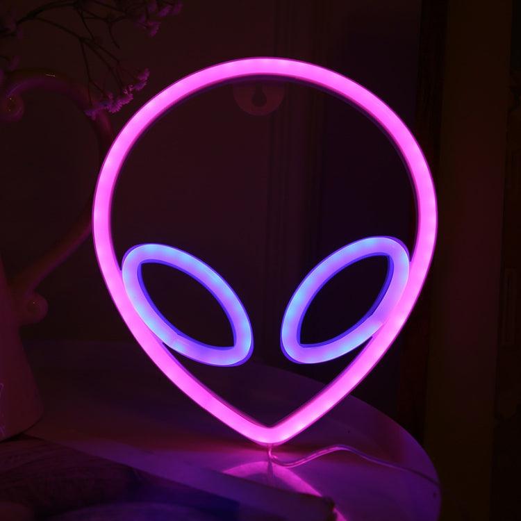 Luz decorativa de neón personalizada con LED, luz de modelado, caja de batería USB, doble propósito. Especificaciones: