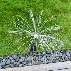 Solar-Powered Fiber Optic Jellyfish LED Garden Light - Enchanting Outdoor Decoration Lamp