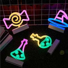 Vibrant LED Neon Decorative Lights for Festive Bars and Shops