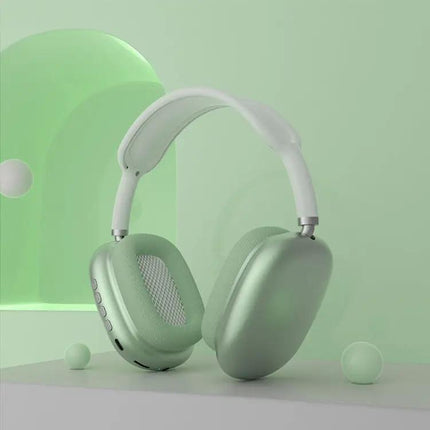 P9 Bluetooth 5.1 Subwoofer Wireless Headset Support AUX / TF Card, P9 (Red), P9 (Green), P9 (Blue)