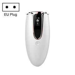 Home IPL Laser Hair Removal Device for Ladies - Photon Skin Rejuvenation Tool White Rose Gold Side EU Plug