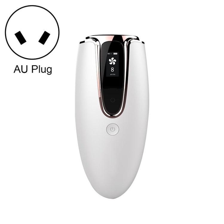 Home IPL Laser Hair Removal Device for Ladies - Photon Skin Rejuvenation Tool White Rose Gold Side AU Plug