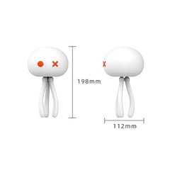 Cute Jellyfish Shaped H10 Smart Silicone Night Light with Adjustable Brightness and Eye Protection