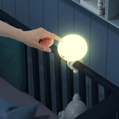 Cute Jellyfish Shaped H10 Smart Silicone Night Light with Adjustable Brightness and Eye Protection