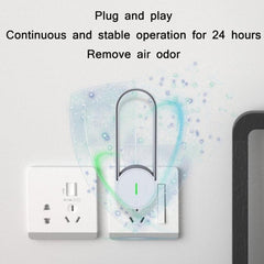 USB Negative Ion Air Purifier and Odor Eliminator with Plug-In Design