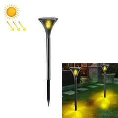 Solar-Powered 4-Sided LED Garden Light with Color Changing Features