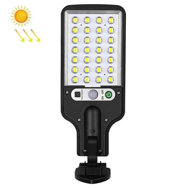 Solar Street Light With Motion Sensor For Garden Walkways mounted LED solar lamp with motion sensor and multiple brightness modes
