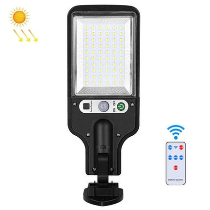 Solar Street Light With Motion Sensor For Garden Walkways - black LED solar wall light with motion sensor and remote control for garden paths
