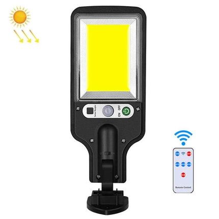 Solar Street Light With Motion Sensor For Garden Walkways LED panel, motion sensor, remote control, solar-powered outdoor path light